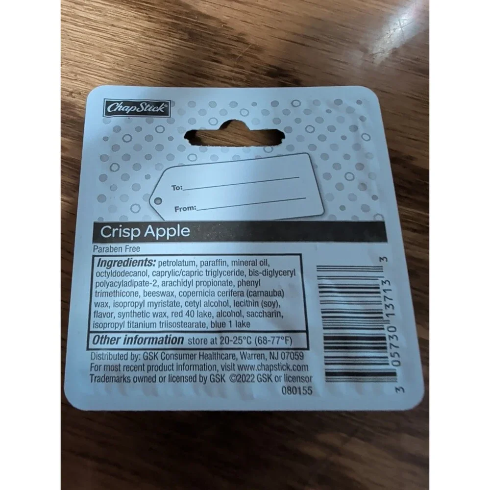 Chapstick Crisp Apple New Sealed